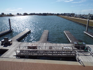 HarborWalk Marina Fuel Docks on Galveston Bay